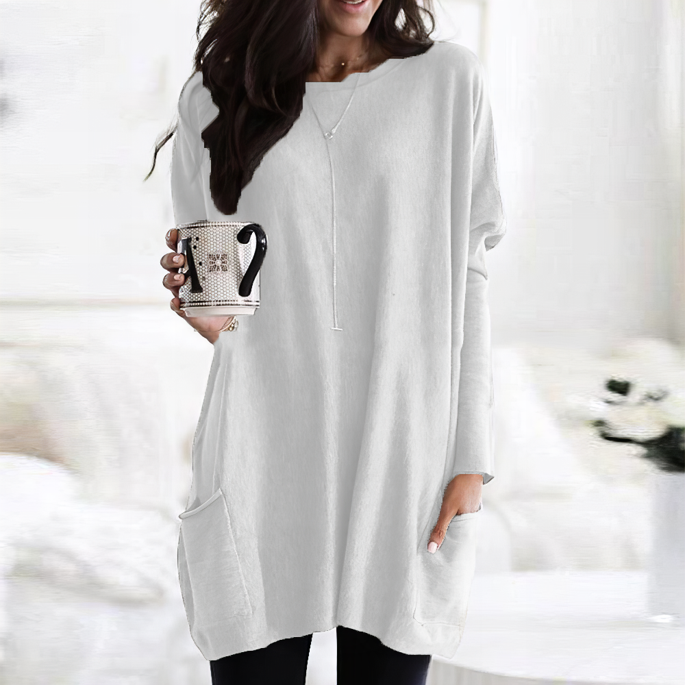 Casual Top with Pockets