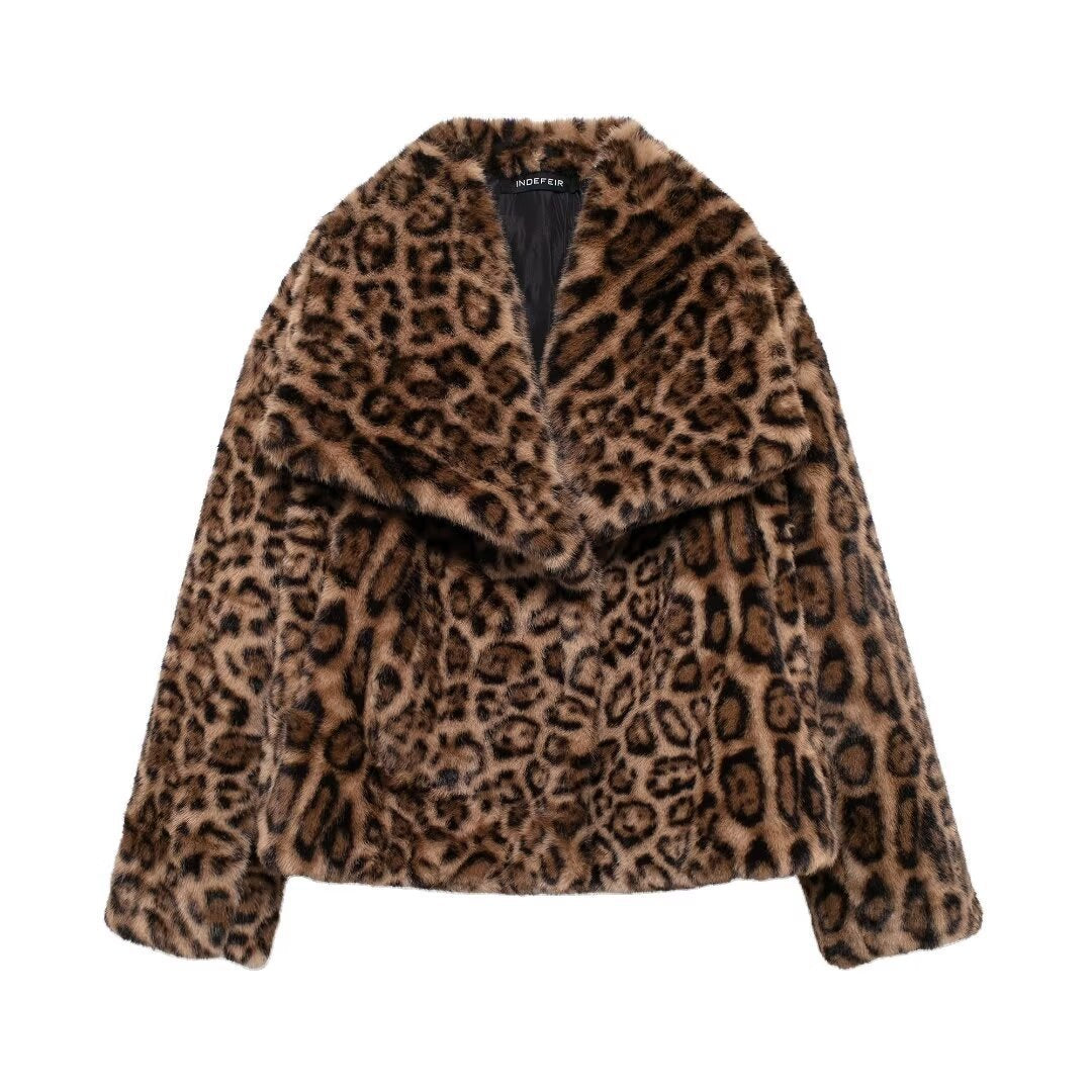 Luxury Faux Fur Coat