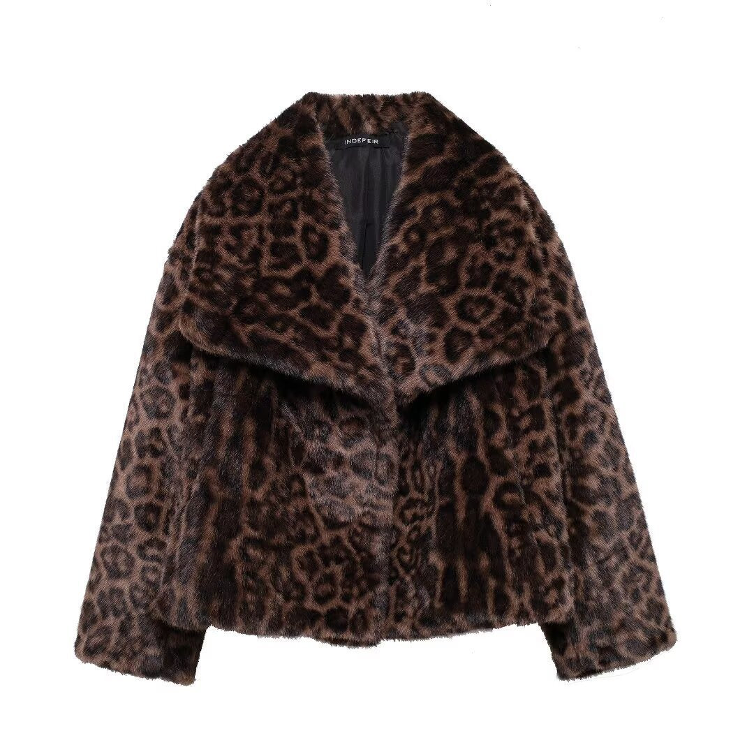 Luxury Faux Fur Coat