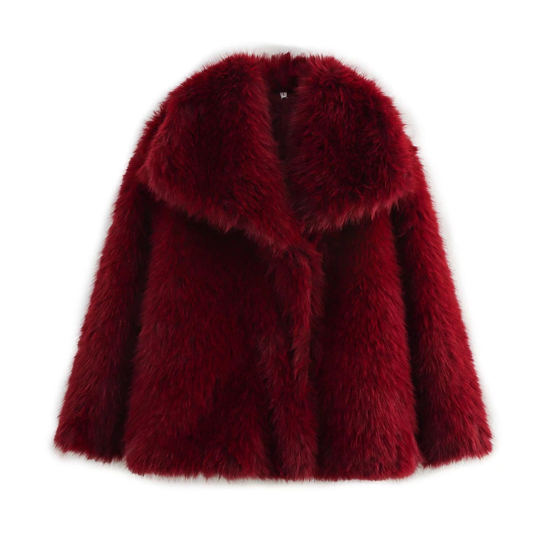 Luxury Faux Fur Coat