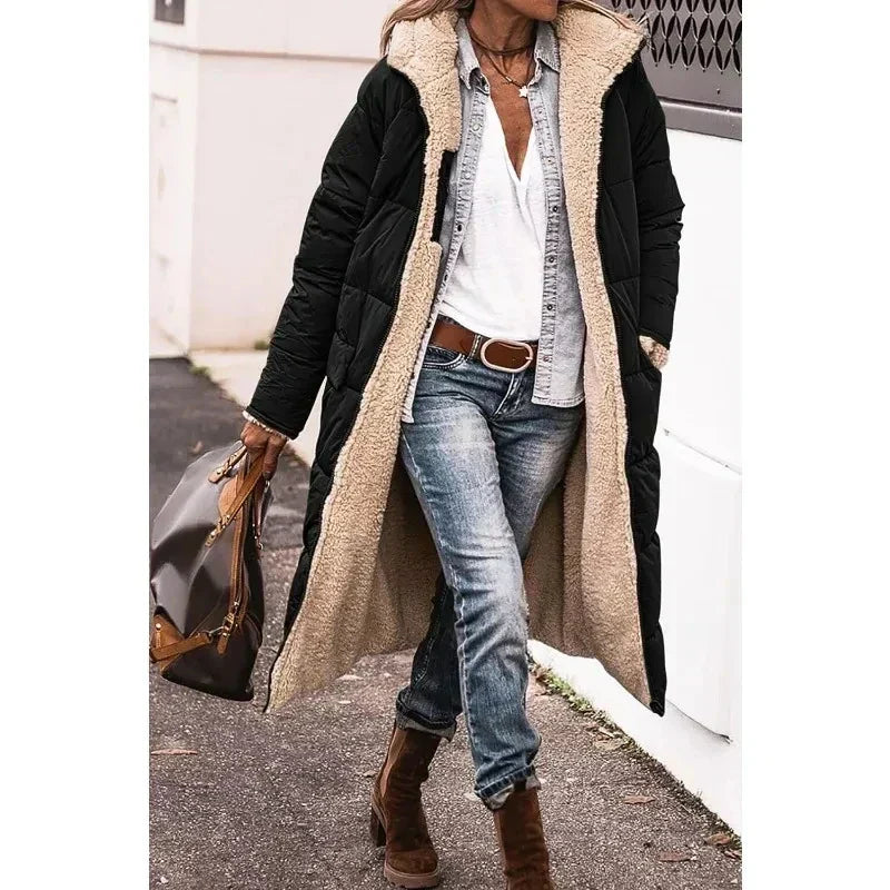 Elegant and Warm Winter Trench Coat
