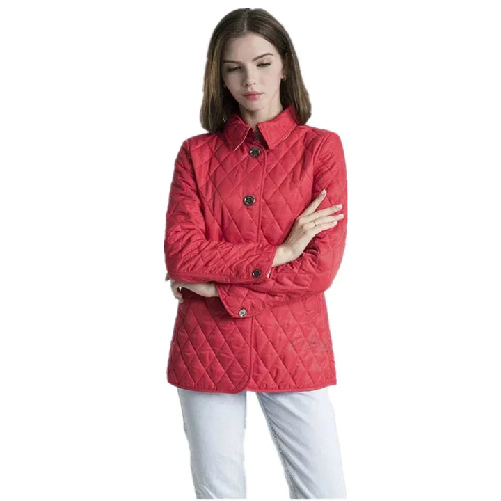 Silk button jacket