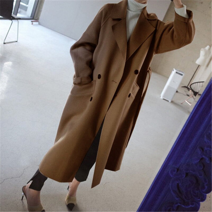 Elegant and Timeless Wool Trench Coat