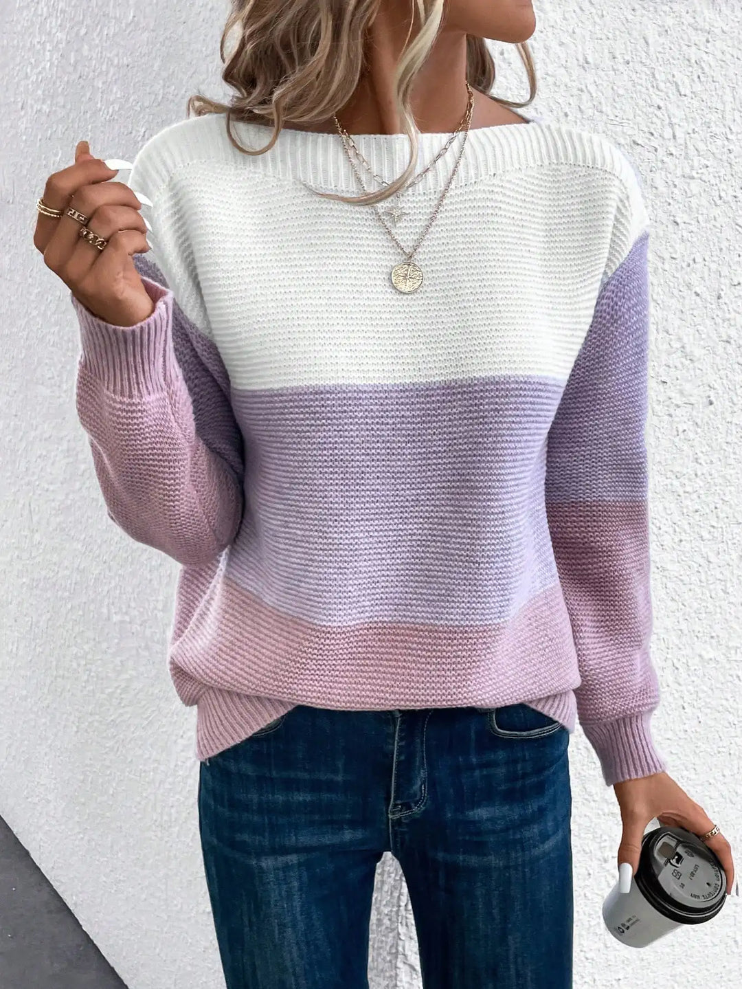 Classic tree color sweater