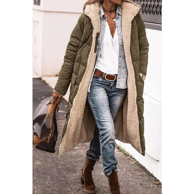 Elegant and Warm Winter Trench Coat