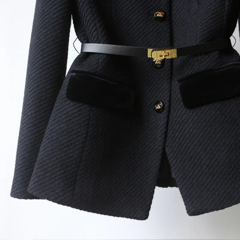 Belted Blazer
