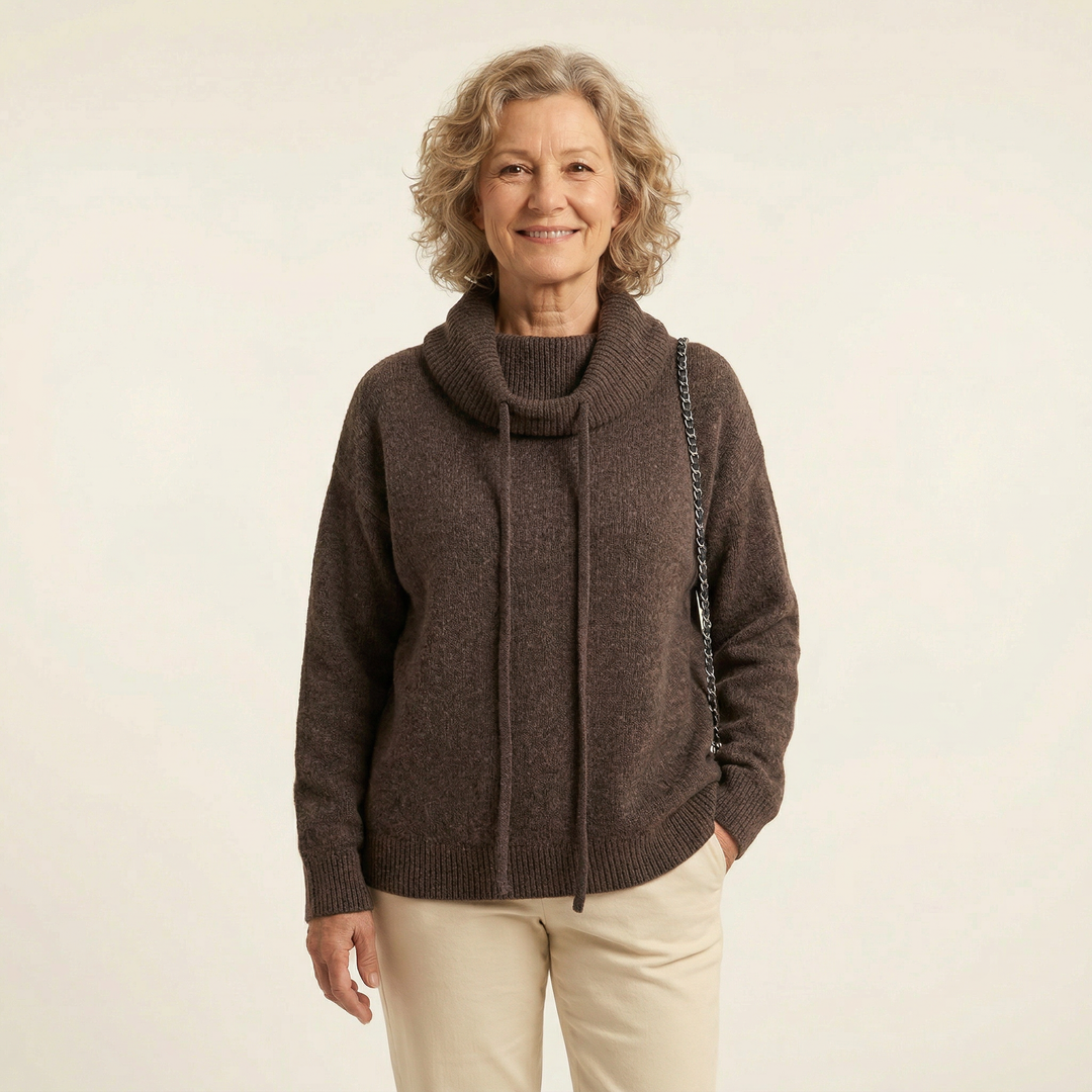Fine Merino Wool Turtleneck Sweater