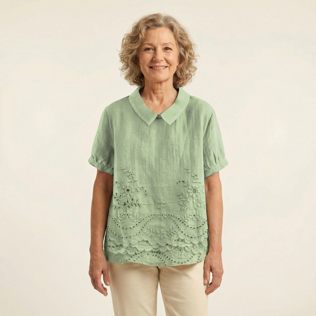 Elise Embroidered Blouse