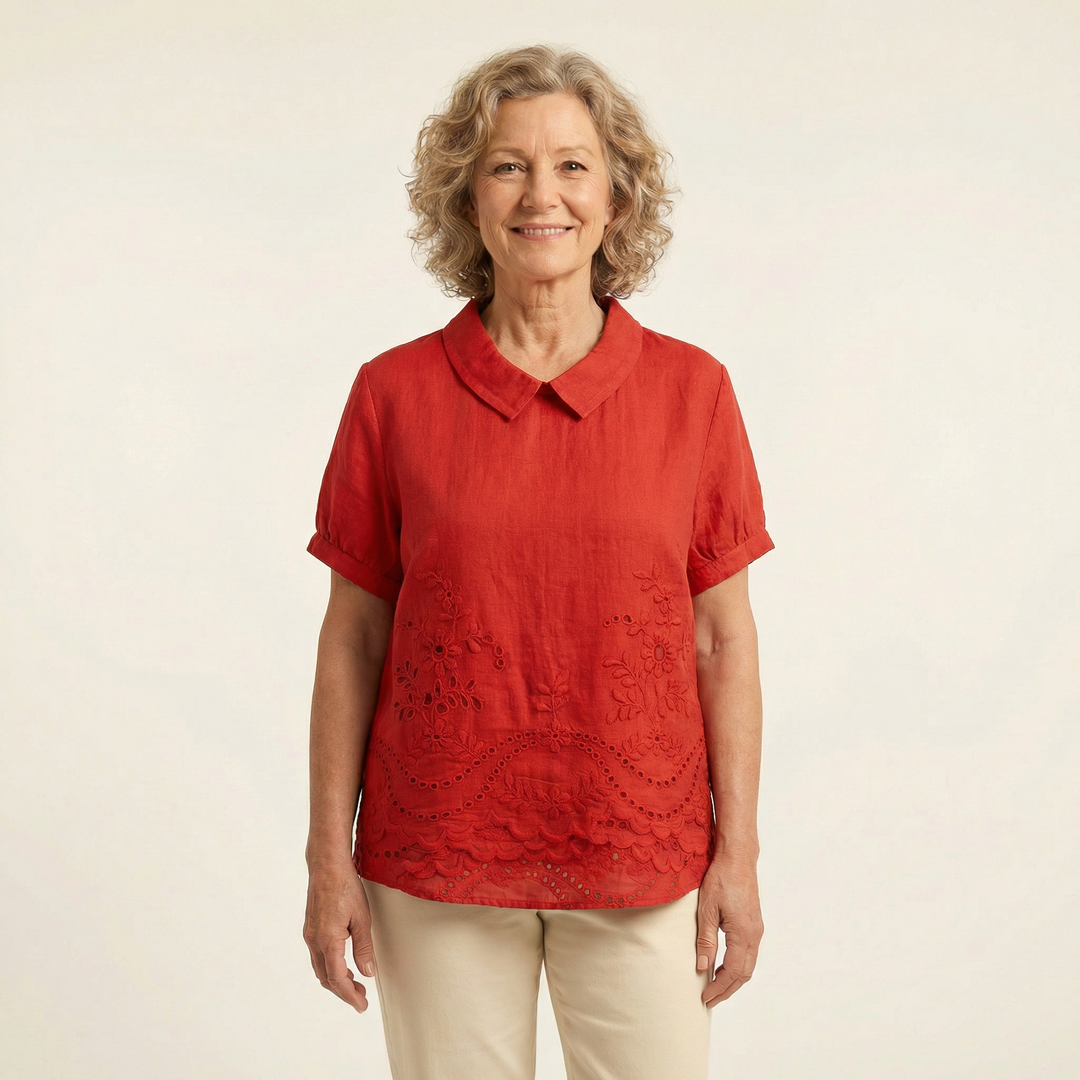 Elise Embroidered Blouse