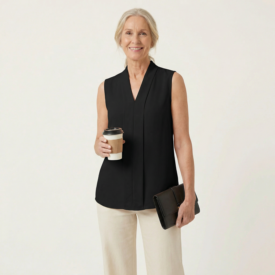 Nora Pleated Blouse
