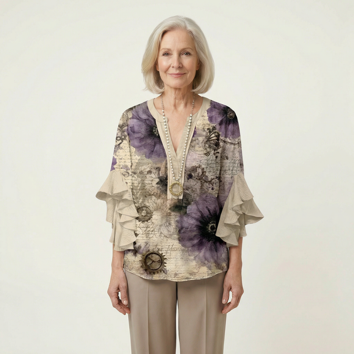 Lyra Ruffle Blouse