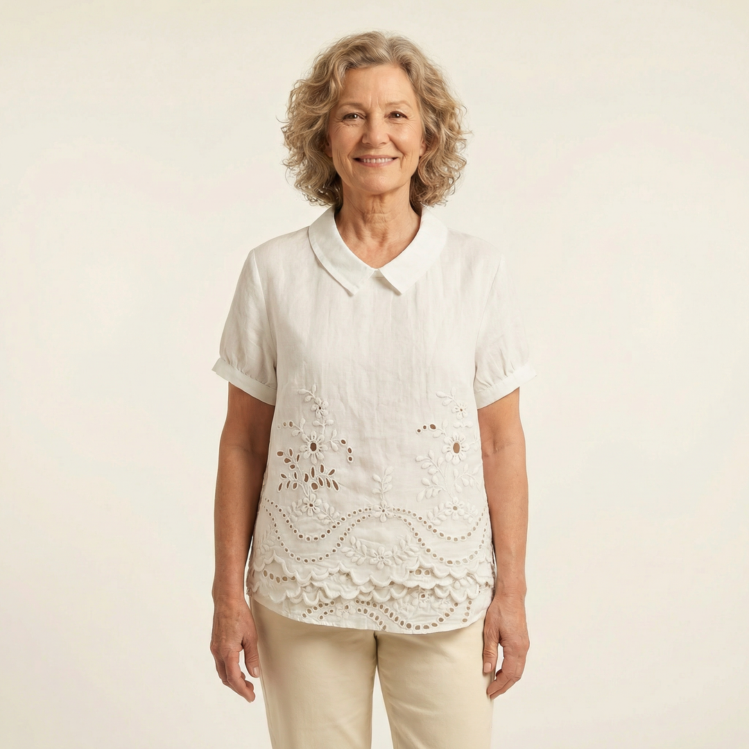 Elise Embroidered Blouse