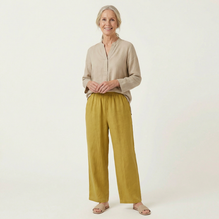 Amalia Linen Trousers