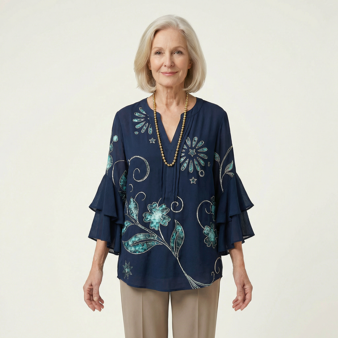 Lyra Ruffle Blouse