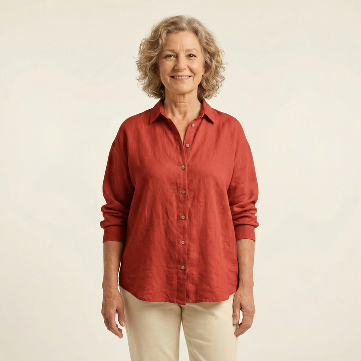 Saskia Pleated Blouse