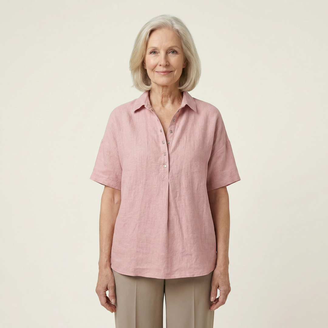 Noelle Linen Blouse