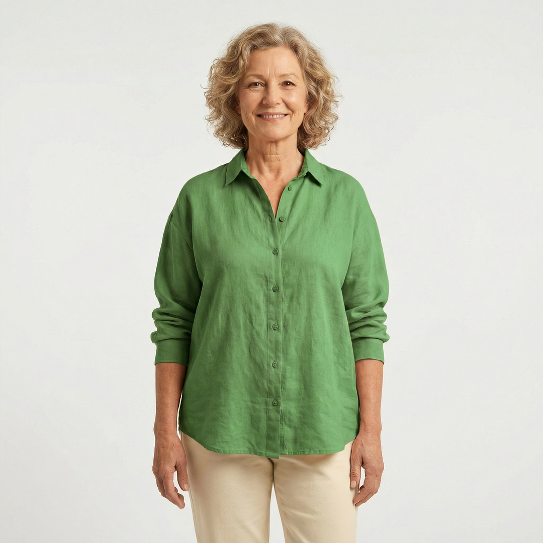 Saskia Pleated Blouse
