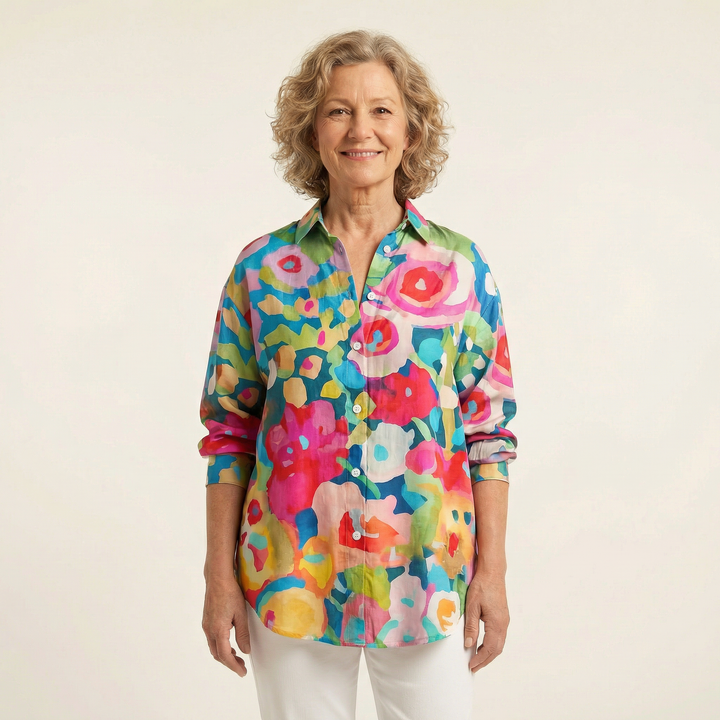 Floral Print Blouse