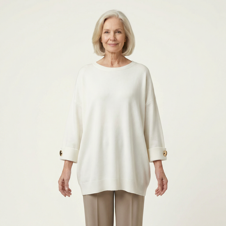 Elegant Knit Blouse