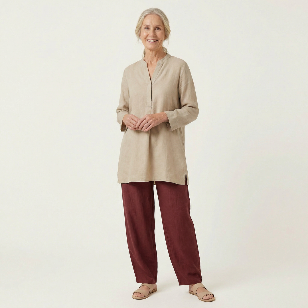 Zafia Cotton Trousers