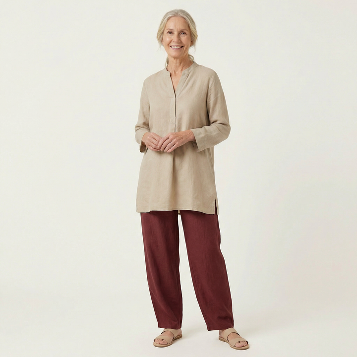 Zafia Cotton Trousers