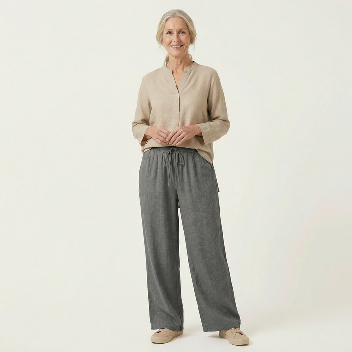 Zofia Cotton Trousers