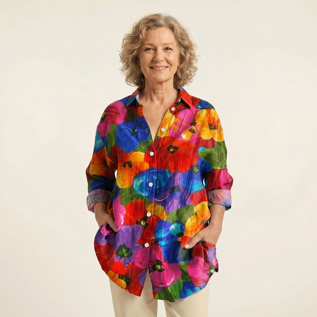 Floral Print Blouse