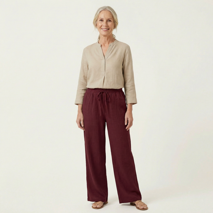 Zofia Cotton Trousers
