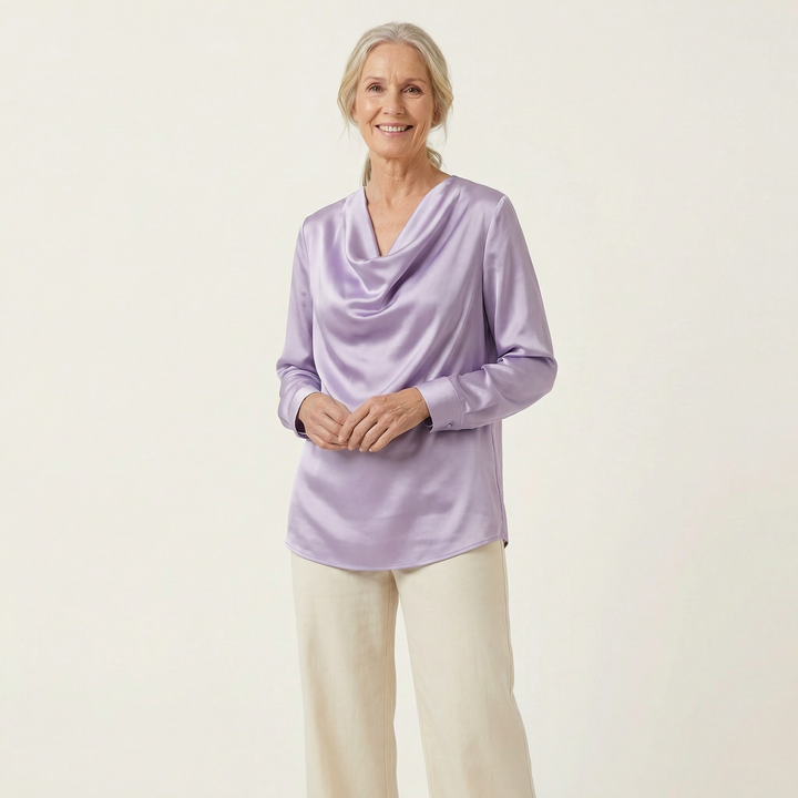Luna Satin Blouse