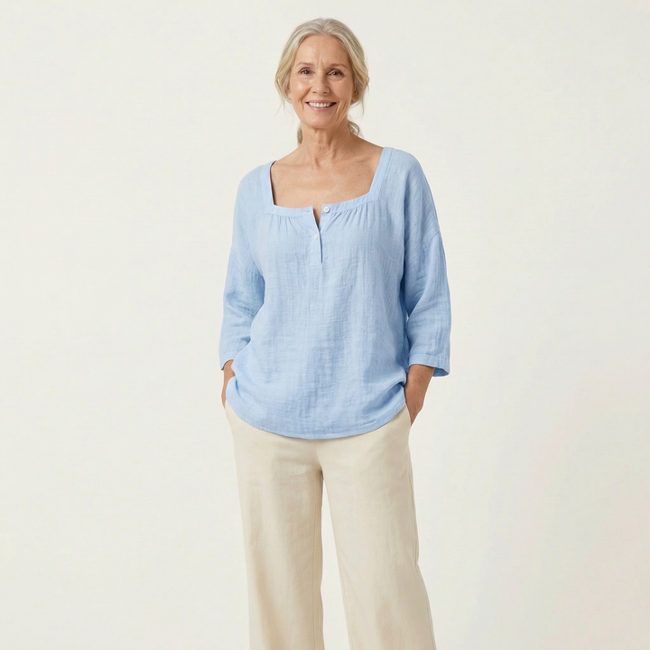 Celeste Square Blouse