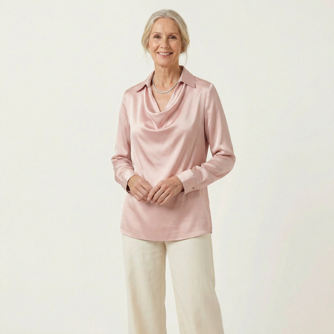 Luna Satin Blouse