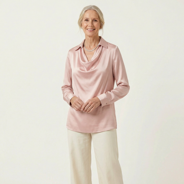 Luna Satin Blouse