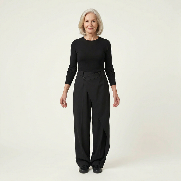 Modern Asymmetrical Pants