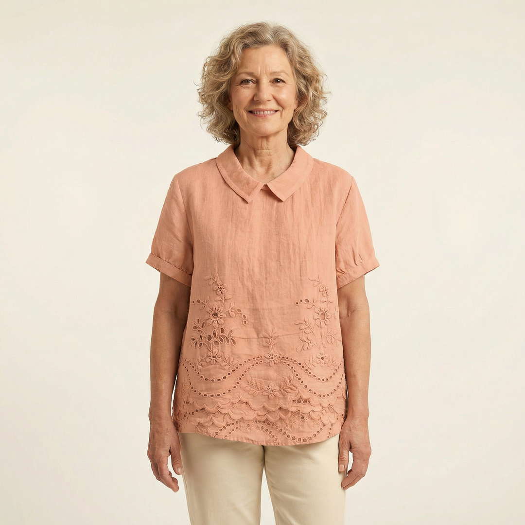 Elise Embroidered Blouse