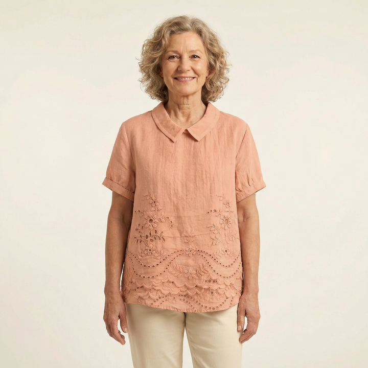 Elise Embroidered Blouse