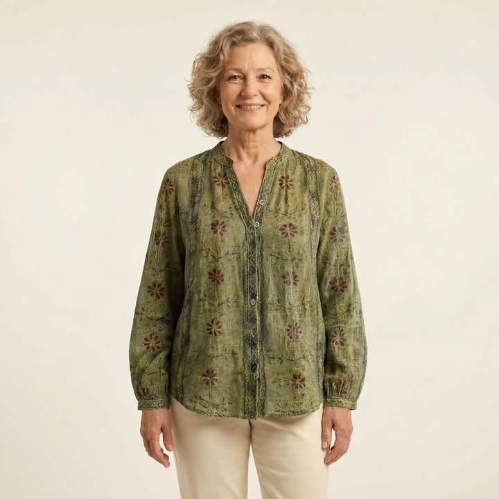 Brianna Leaf Blouse