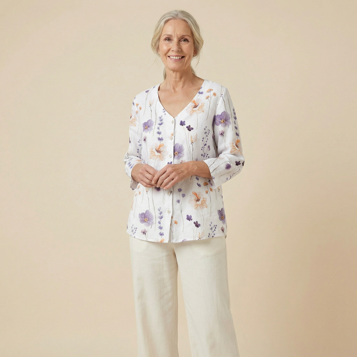 Anita Floral Blouse