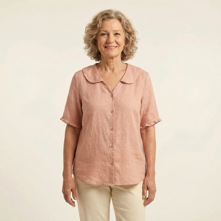 Clara Linen Blouse