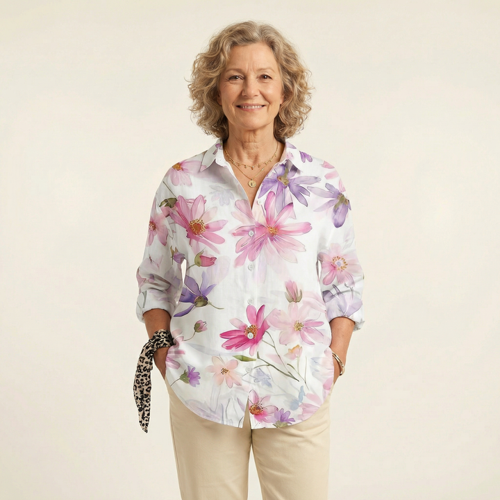 Floral Print Blouse