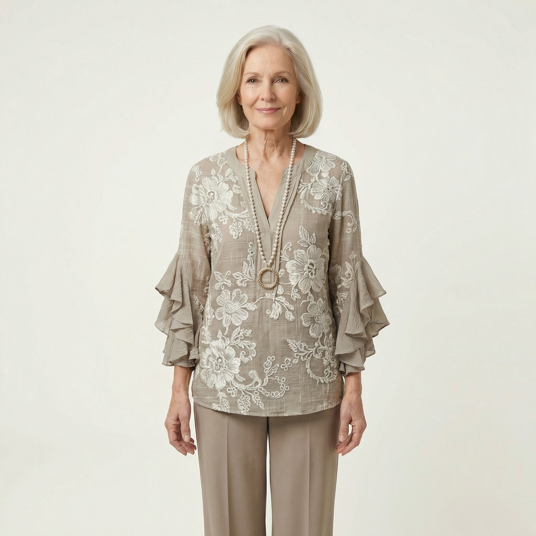 Lyra Ruffle Blouse