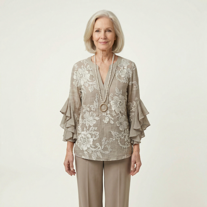 Lyra Ruffle Blouse