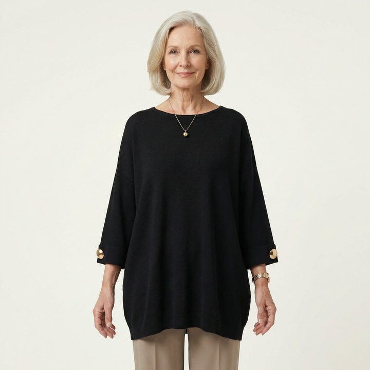 Elegant Knit Blouse