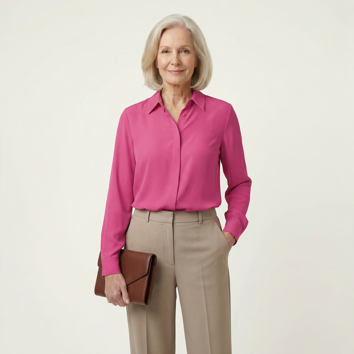 Elara Tailored Blouse