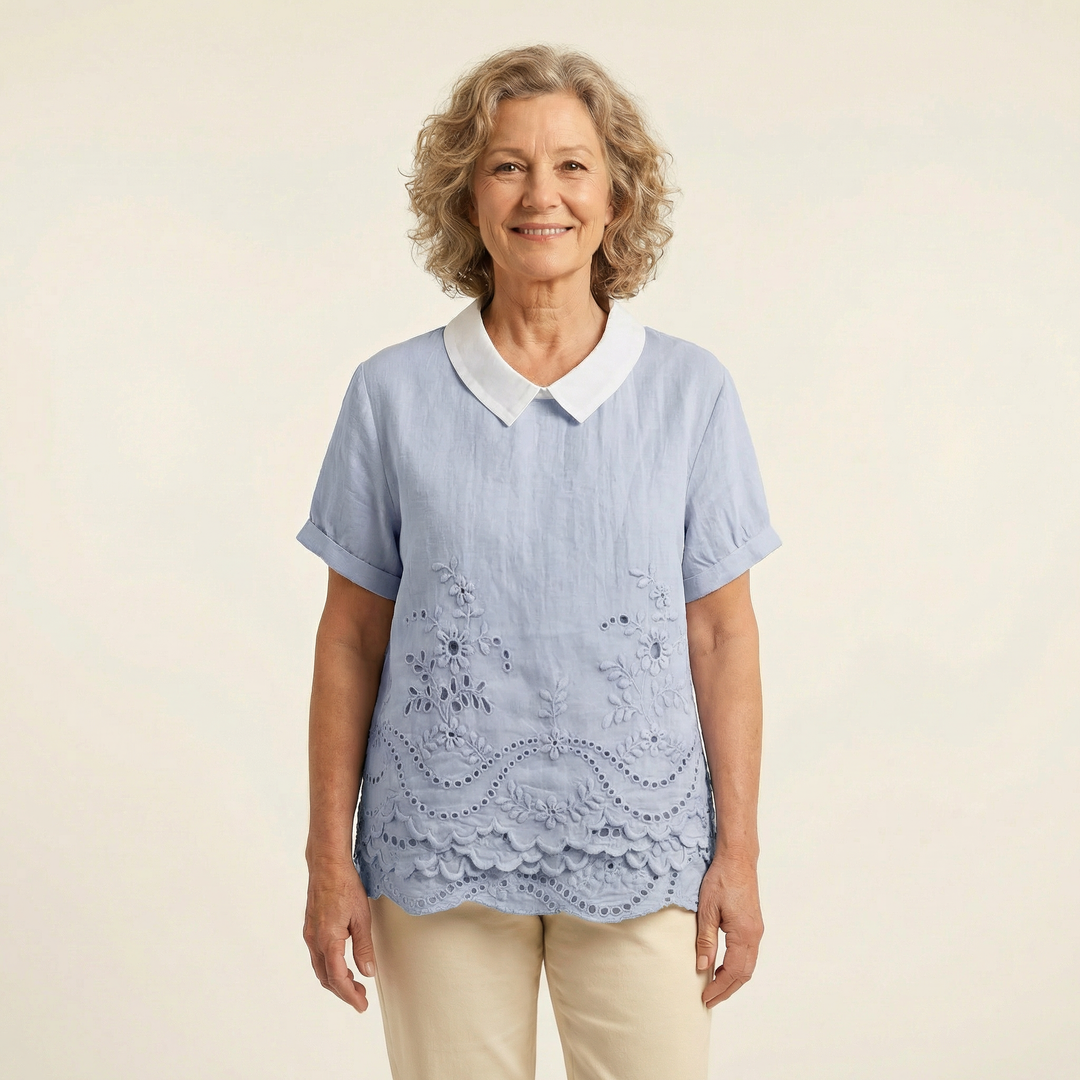 Elise Embroidered Blouse