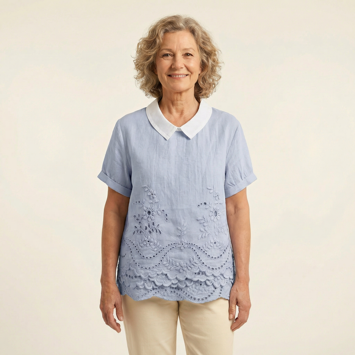 Elise Embroidered Blouse