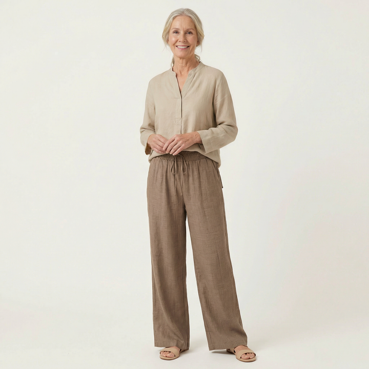 Zofia Cotton Trousers