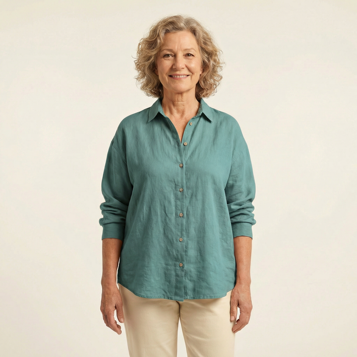 Saskia Pleated Blouse