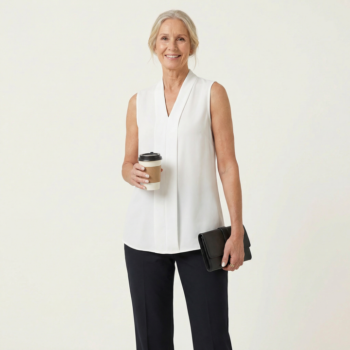 Nora Pleated Blouse