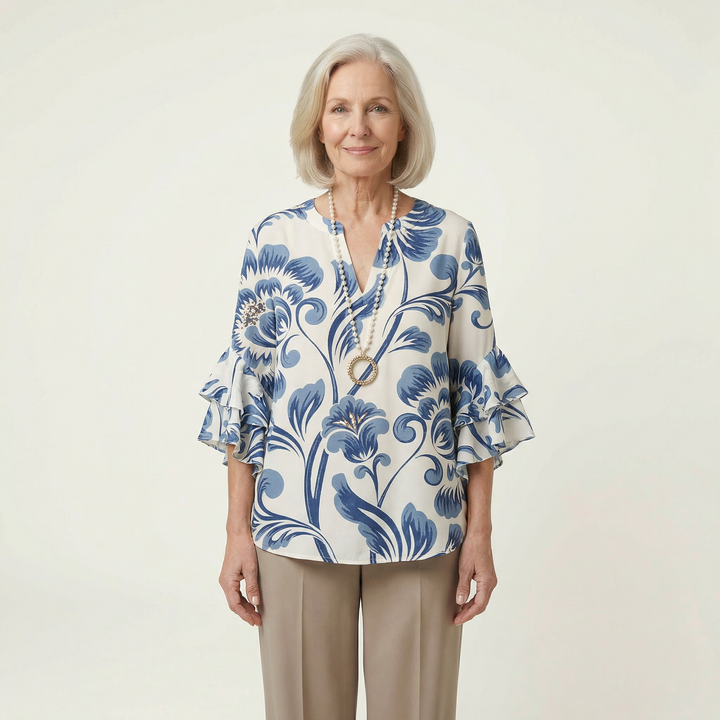 Lyra Ruffle Blouse