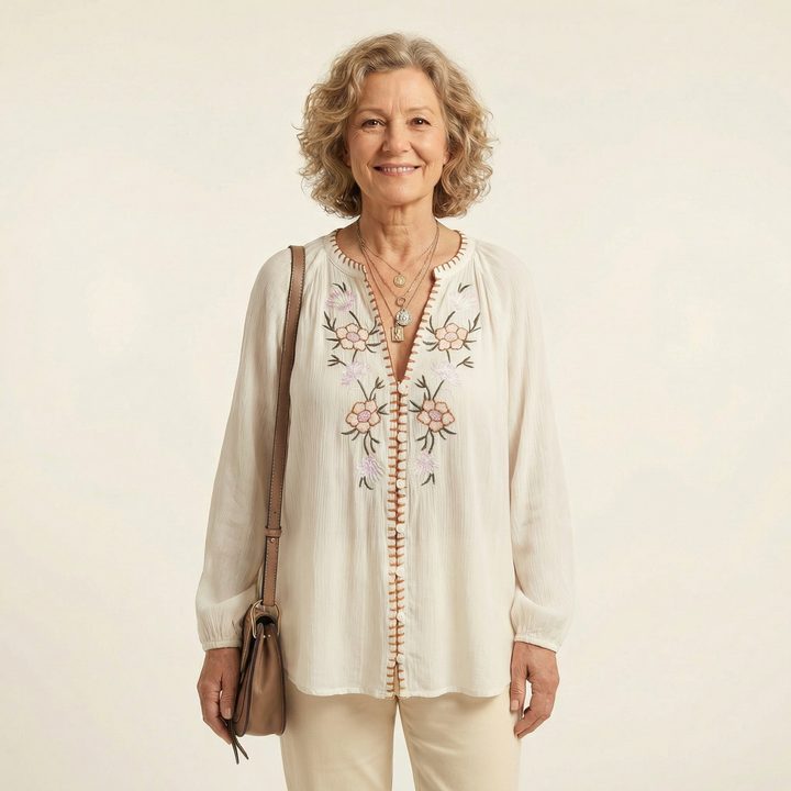 Isara Embroidered Blouse
